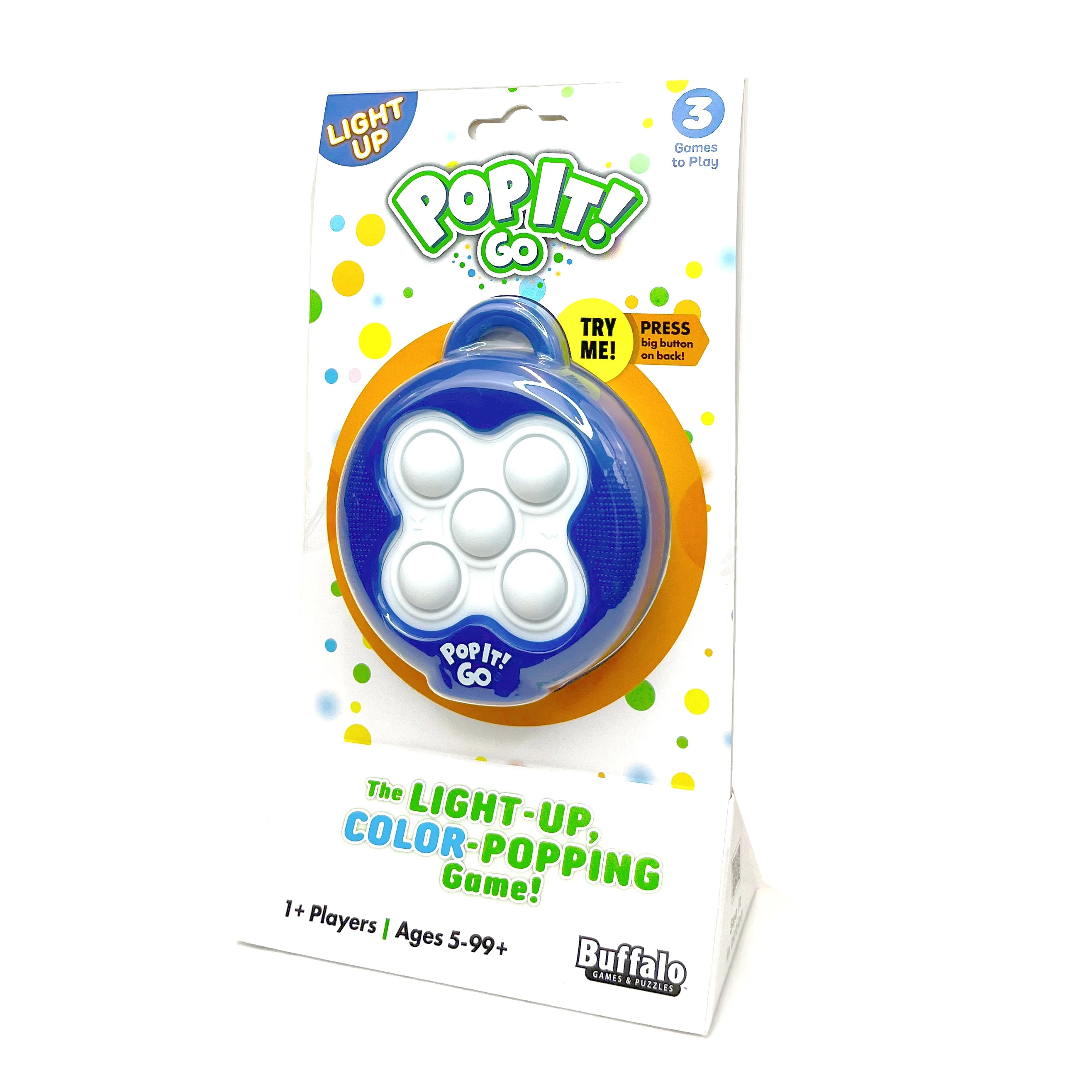 Pop It Go Bubble Popping Sensory Game 8.13 inch x 4.5 inch for Children Ages 5+ by Buffalo Games ... | Walmart (US)