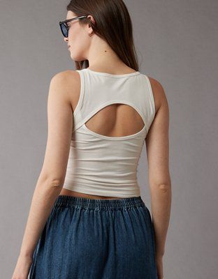 AE Open-Back Tank Top | American Eagle Outfitters (US & CA)