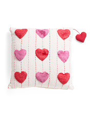 20x20 Tufted Hearts Pillow | Throw Pillows | Marshalls | Marshalls