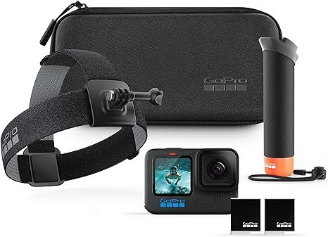 GoPro HERO12 Black + Accessories Bundle, Includes Handler + Head Strap 2.0 + Enduro Battery + Car... | Amazon (US)