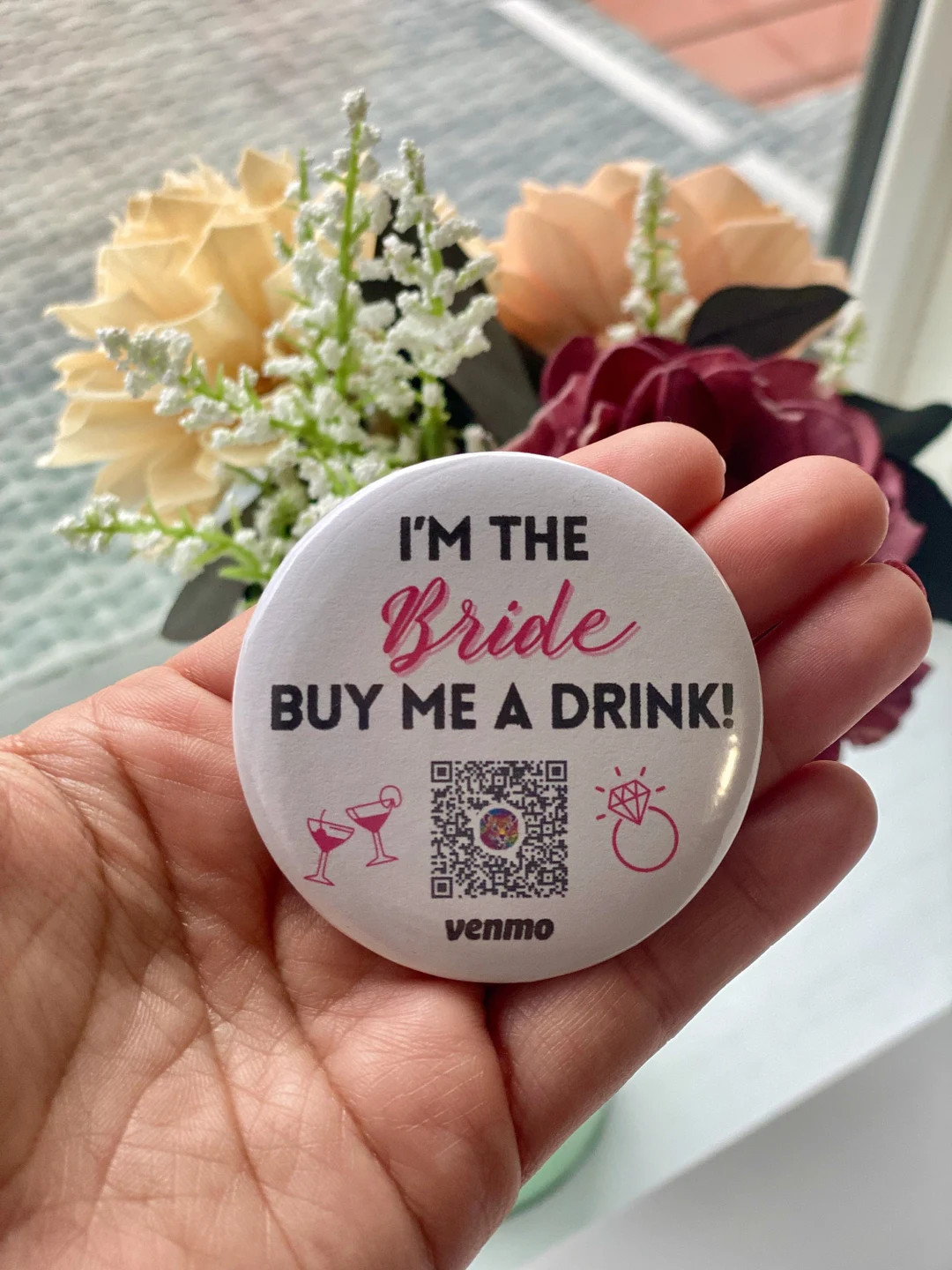 Bachelorette Venmo Button - Etsy | Etsy (US)