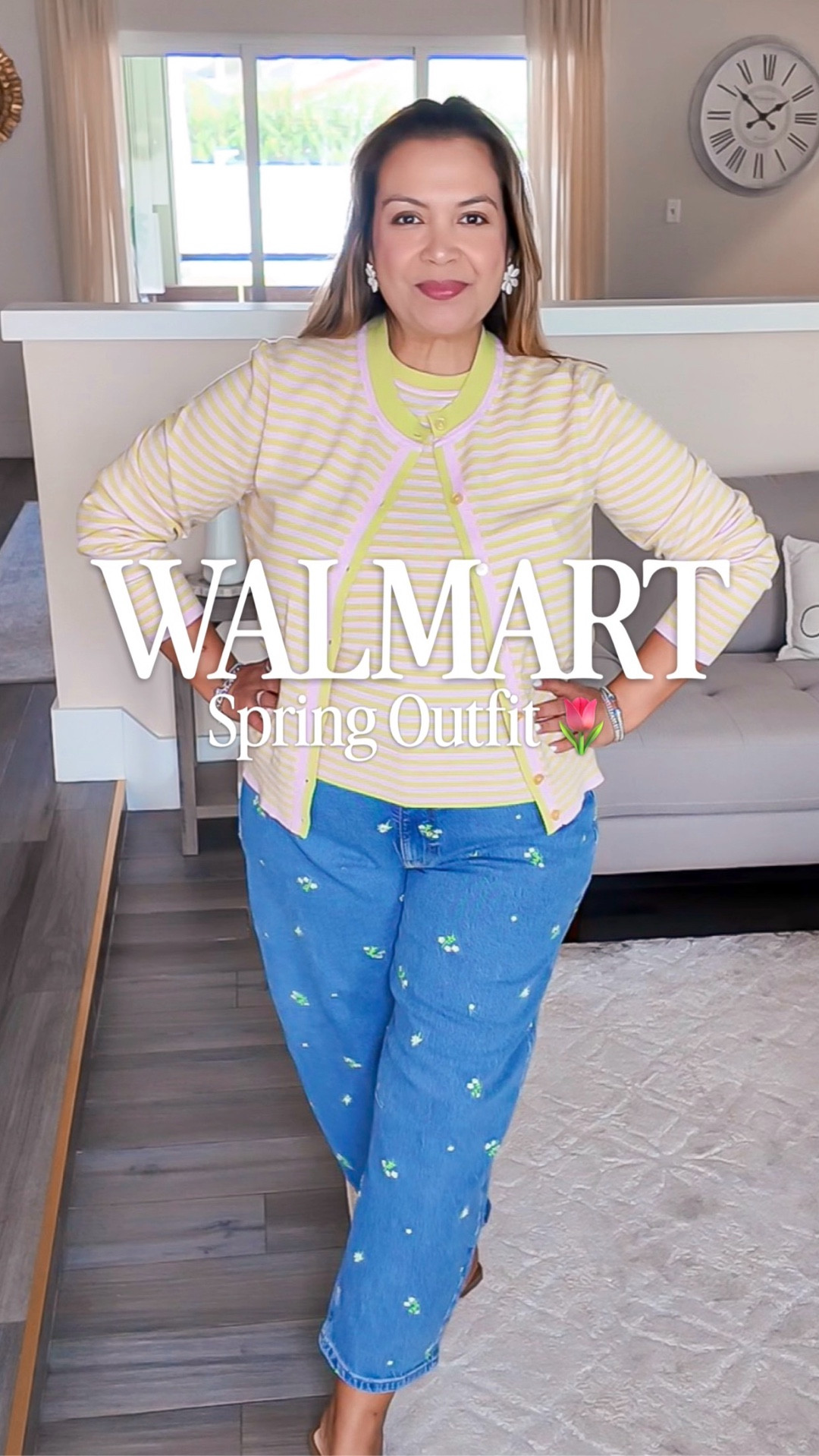 Walmart did it again, this 3 piece outfit screams spring! 🌷🌸🌼

#LTKgrwm #LTKSpringSale #LTKootd