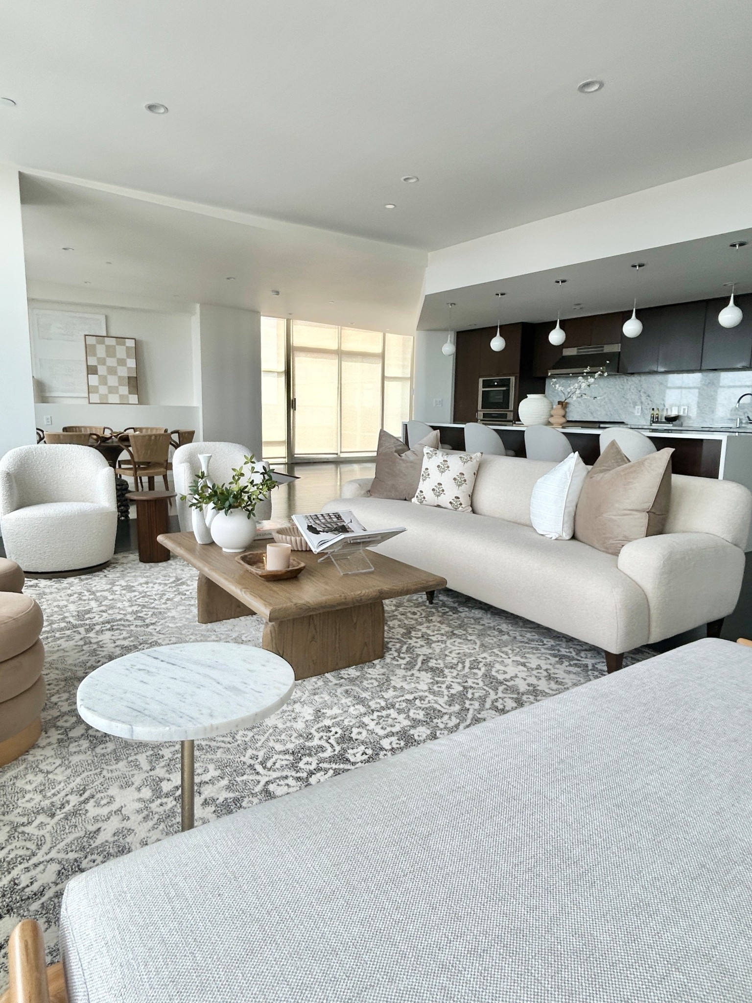 Elegant cream sofa. 

#creamsofa #fourhands 

#LTKHome