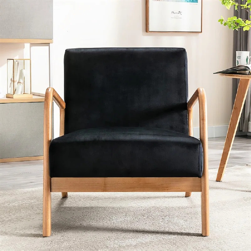 Kreedence 63.99Cm Velvet Armchair | Wayfair Professional