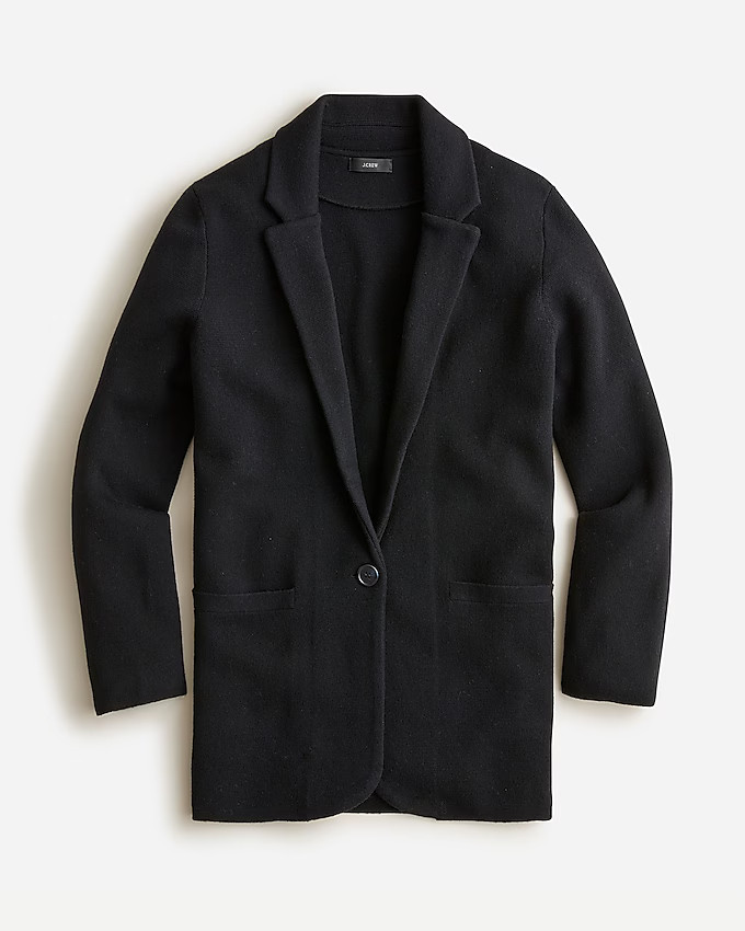 Cecile relaxed sweater-blazer | J. Crew US