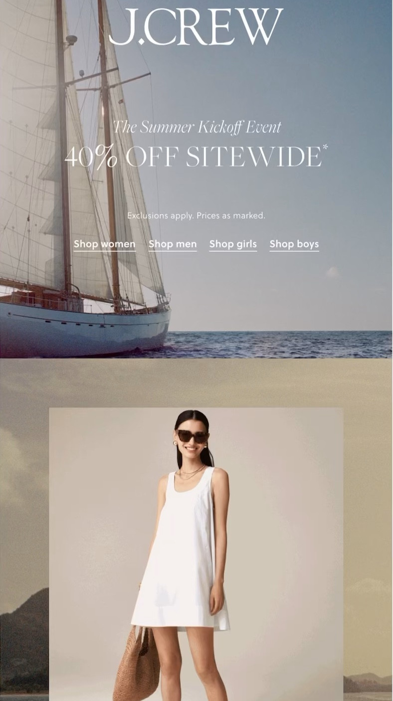 J. Crew Sale 40% off

#LTKStyleTip #LTKGiftGuide #LTKSaleAlert