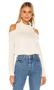 Lovers + Friends Anisa Turtleneck Sweater in Cream from Revolve.com | Revolve Clothing (Global)