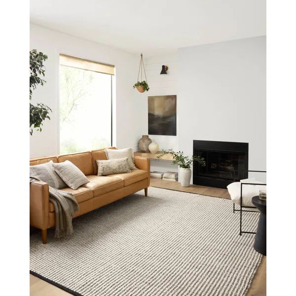 Angela Rose x Loloi Colton Ivory / Black Area Rug | Wayfair North America