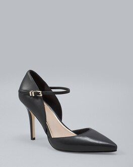 Strappy Leather Pumps | White House Black Market