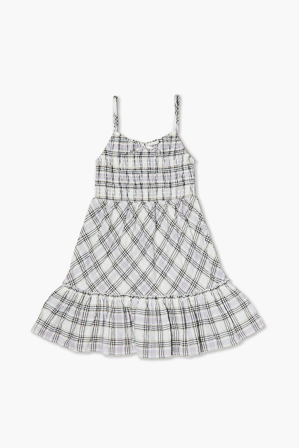 Girls Plaid Cami Dress (Kids) | Forever 21 (US)