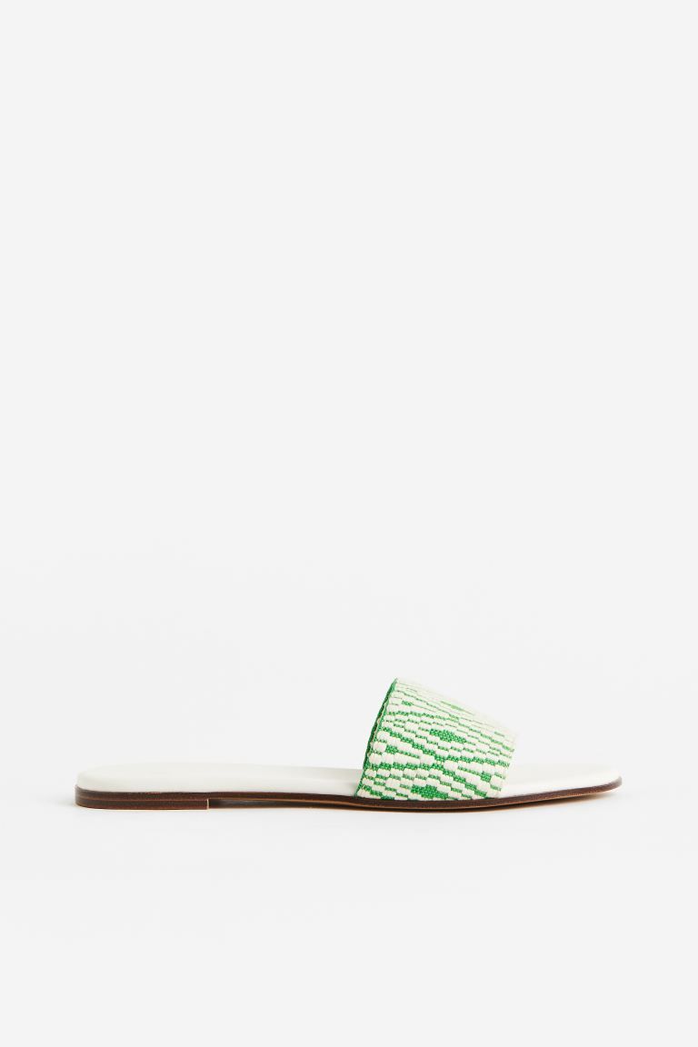 Jacquard-weave Slides | H&M (US)