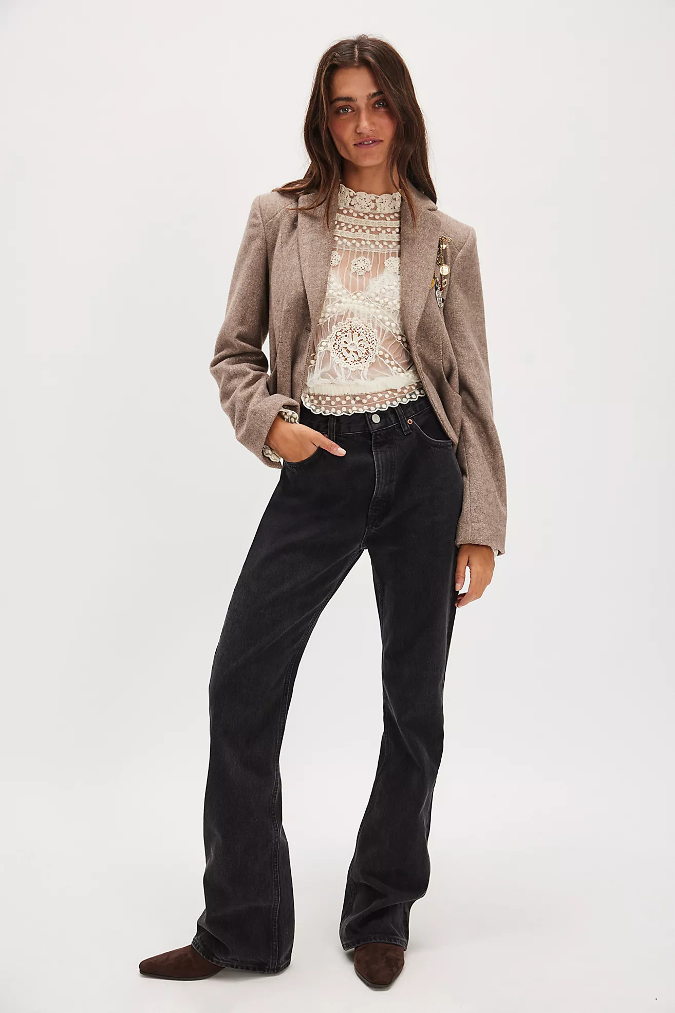 AGOLDE Leena Jeans | Free People (Global - UK&FR Excluded)
