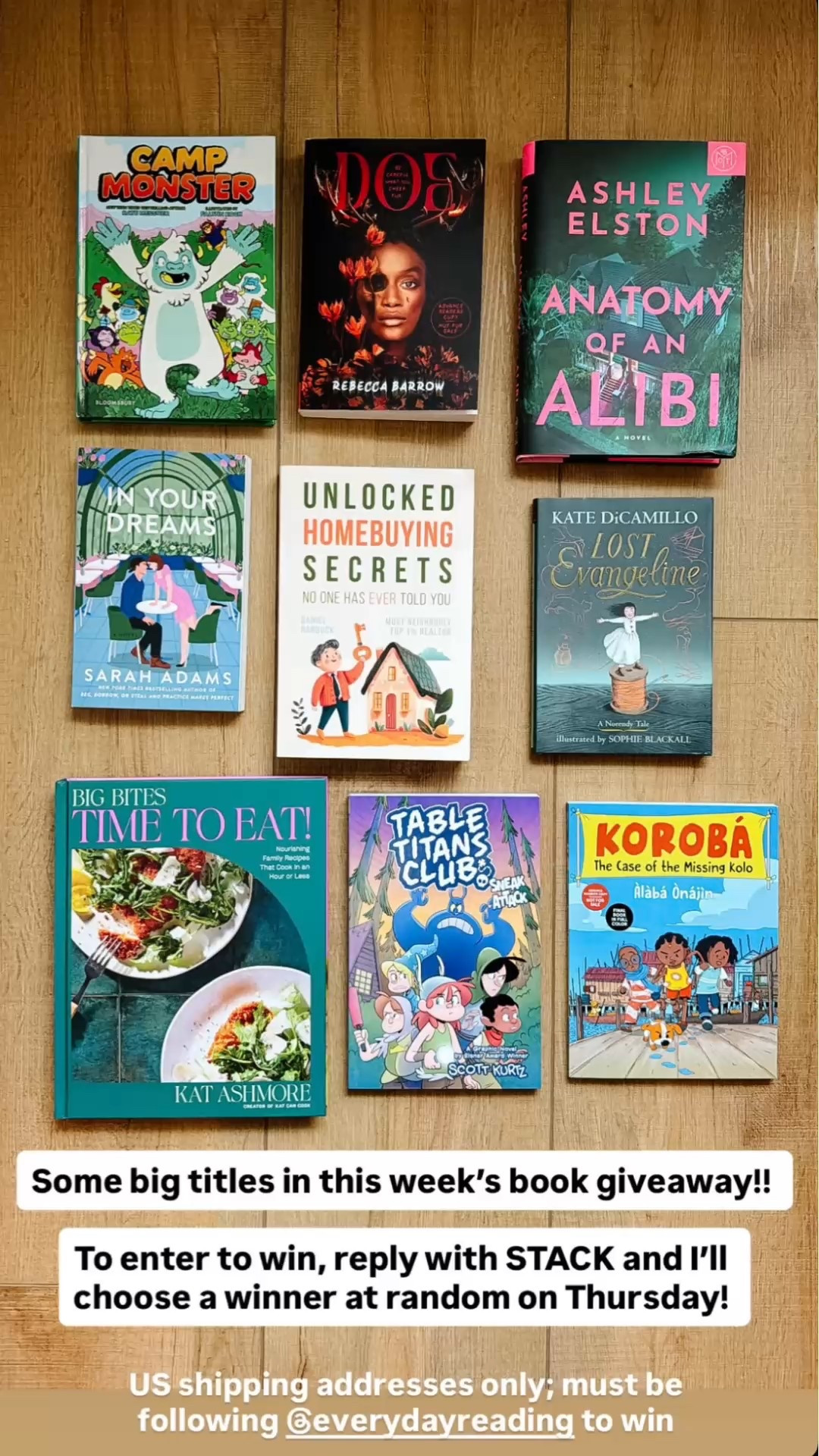 2/3 Book Giveawayy