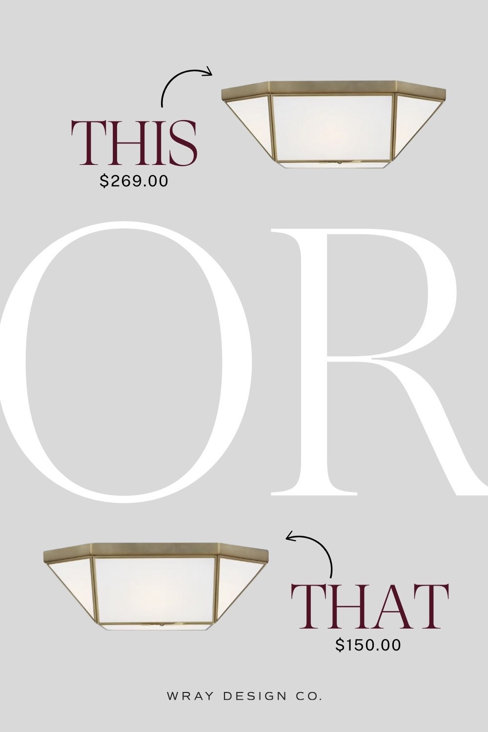 Your weekly look for less is here! Featuring a satin brass flushmount light fixture with geometric panels. Will you splurge or are you buying the dupe? Let me know in the comments!

#LTKHome