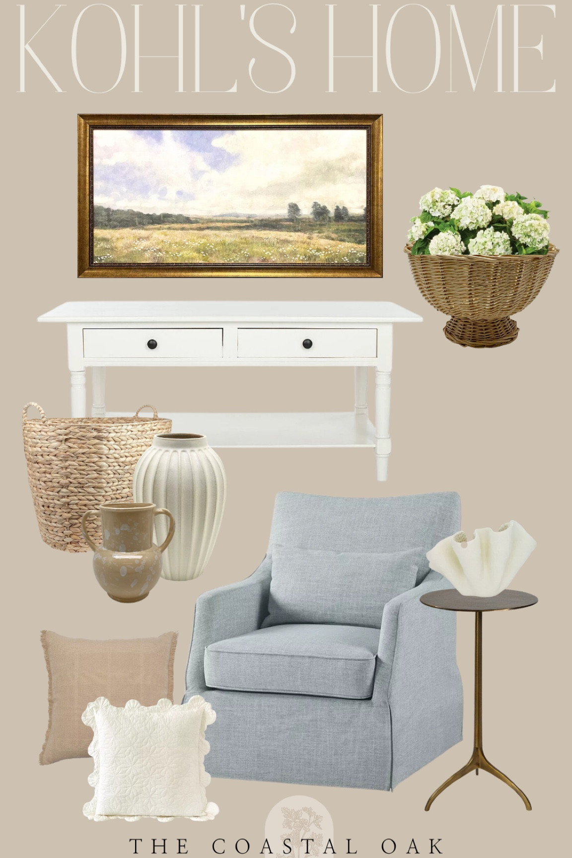 Coastal Cottage Home from Kohl’s! Such great price points! 

#LTKhome #LTKsalealert #LTKSeasonal