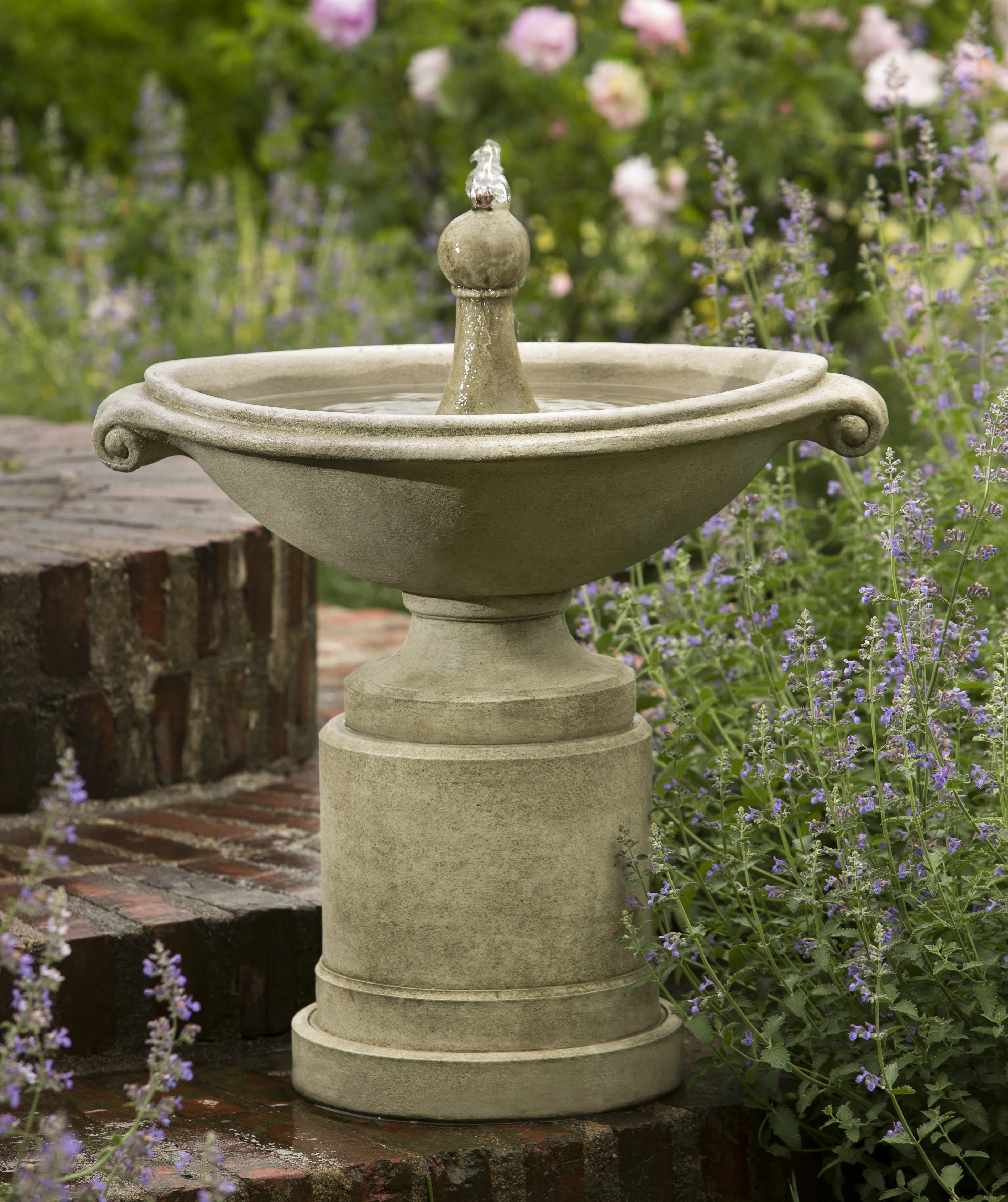 Borghese Hand Crafted Weather Resistant Floor Fountain | Wayfair North America