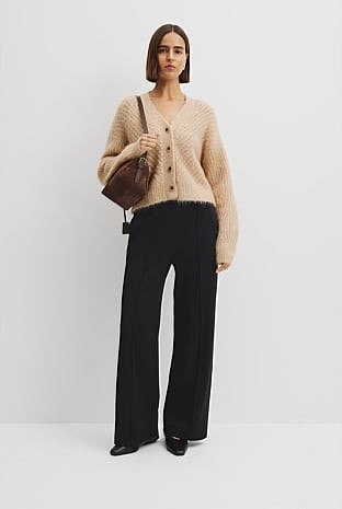 Fluffy Knit Cardigan | Country Road