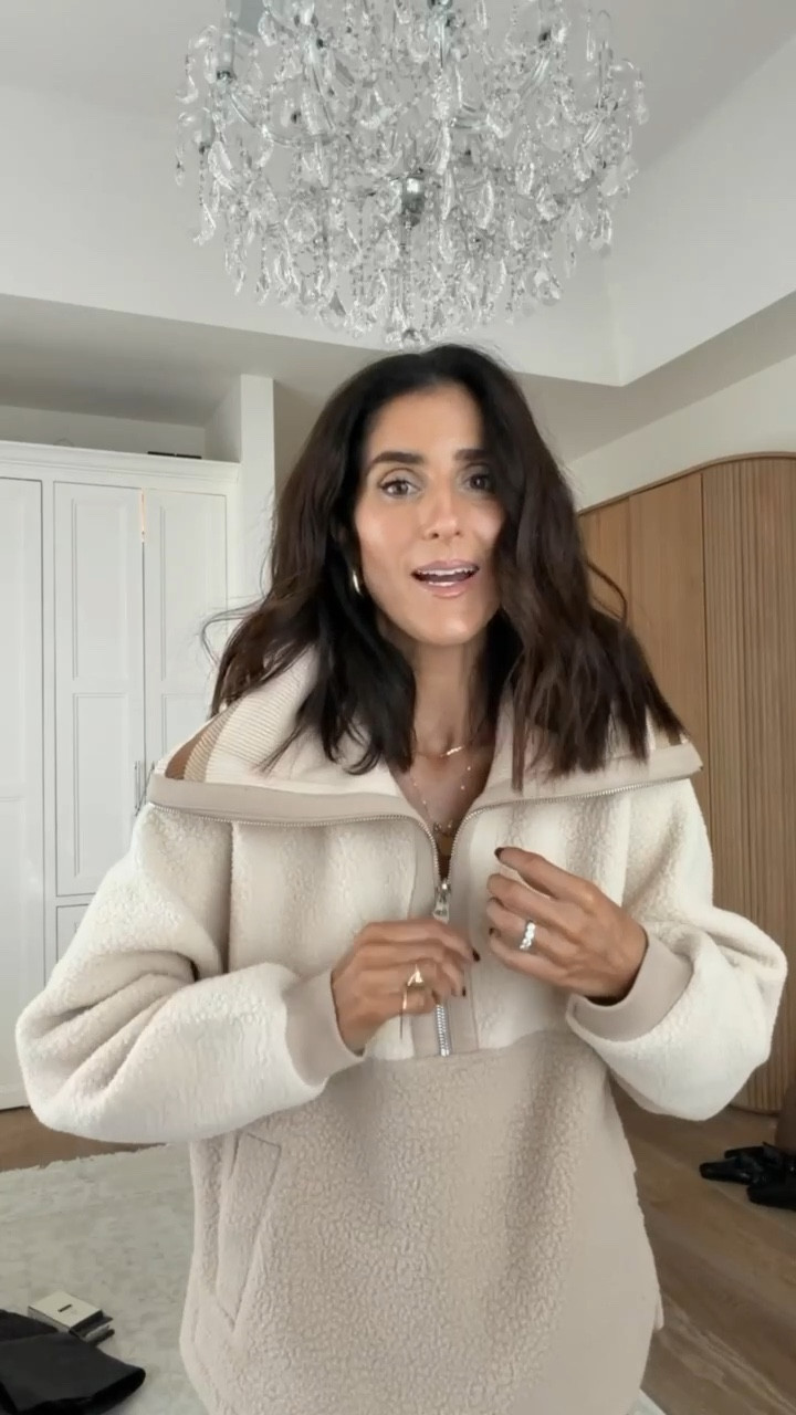 I need to share this before it sells out because it’s so good! Would make a great cozy gift because it’s so unique. I’m just shy of 5-7” wearing the size small #stylimbyaylin #aylin #giftidea #pullover #varley  #shopbop 

#LTKGiftGuide #LTKSeasonal #LTKHoliday