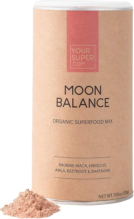 Your Super Moon Balance Superfood Powder - Natural Hormone Balance for Women, Menopause, PMS - Pl... | Amazon (US)