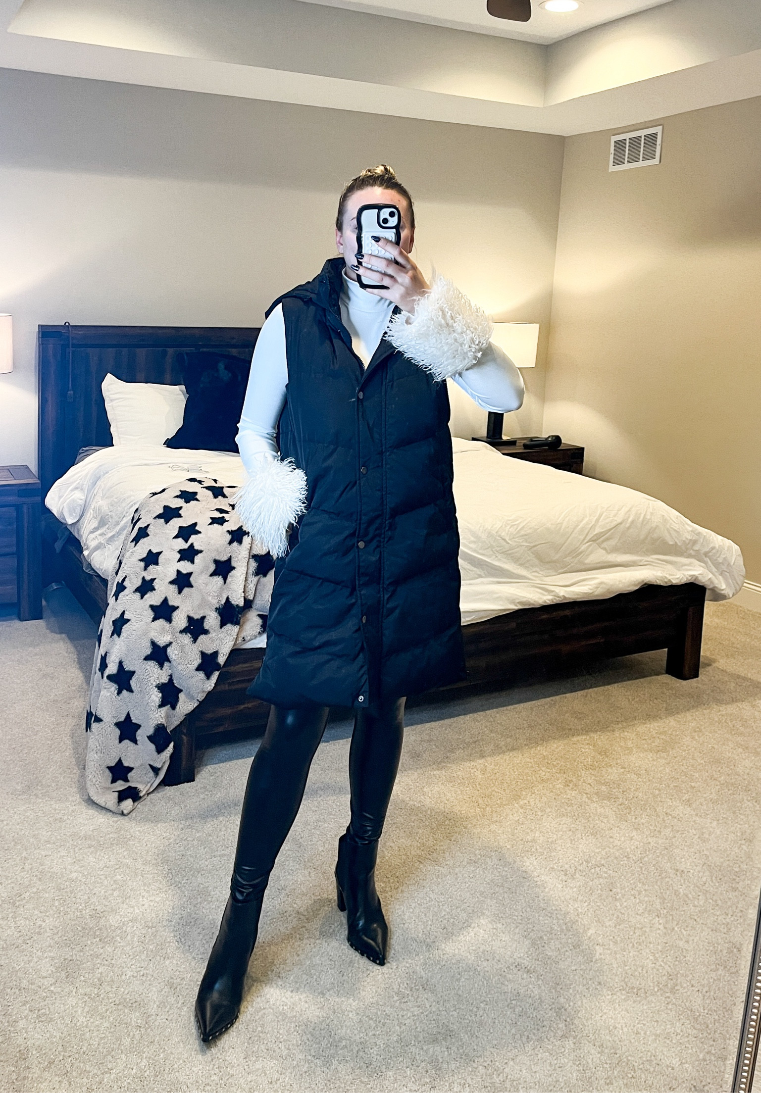 Add some flair to any outfit with leather leggings and a fun fur sleeve layered with a long puff vest for days that are warmer than most. 

#puffervest #bodysuit #fursleeve #puffsleeve #leatherleggings #leather #winteroutfit #travel #traveloutfit 



Ways to Shop:
✨Direct Link ->> 
✨Click links in insta stories
✨Click link in my IG bio
✨DM me or comment for links 
✨Shop my LTK on the LTK app: AlixKermes

Everything is linked on my profile in the @shop.Itk app.
Search ALIXKERMES in the search bar to find & follow my profile. You can also source all links by clicking on the link in my bio 

Favorite  the items you love so you get price drop alerts on them if they go on sale!

Valentines party outfit, date night outfit, ski, snowboard, gifts for her, gifts for him, sweater dresses, sets, jeans, sneakers, boots, winter outfit, bedroom bedding, baby,, shoes, kids, you name it, I’m looking for the best finds out there.

ltk.creators #ltk #ltkfashion #ltksalealert #ltkstyletip #ltkunder100 #ltkunder50 #ltkwinter #shopltk #sweater #fashion #gift #mom #dadgift

#LTKSeasonal #LTKfindsunder100 #LTKfindsunder50