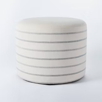 Lynwood Upholstered Round Cube - Threshold™ designed with Studio McGee | Target