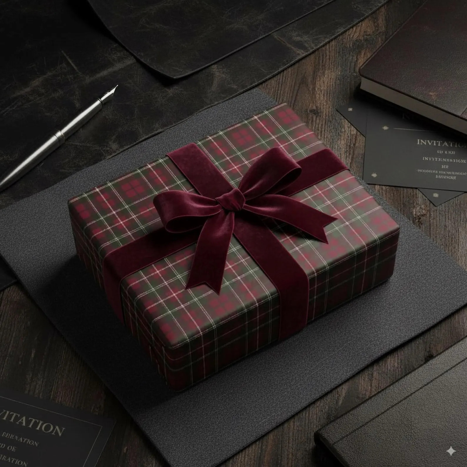 Plaid Tartan Wrapping Paper Festive Gift Wrap Classic Checkered Paper Holiday Present Wrap Manly ... | Etsy (US)