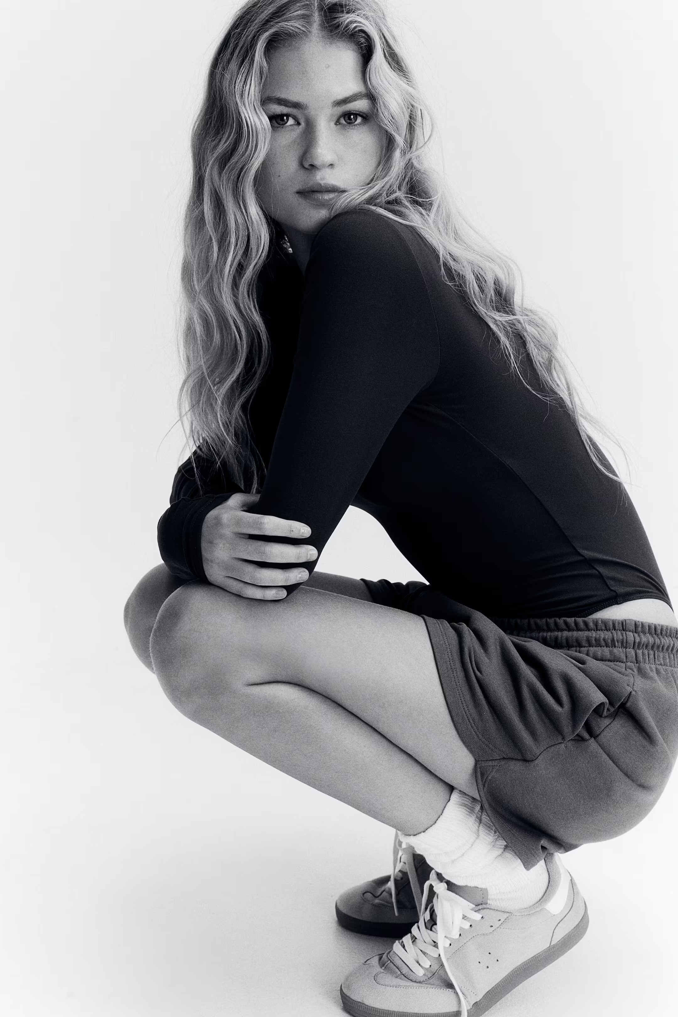 Mock Turtleneck Thong Bodysuit - Dark gray - Ladies | H&M US | H&M (US + CA)