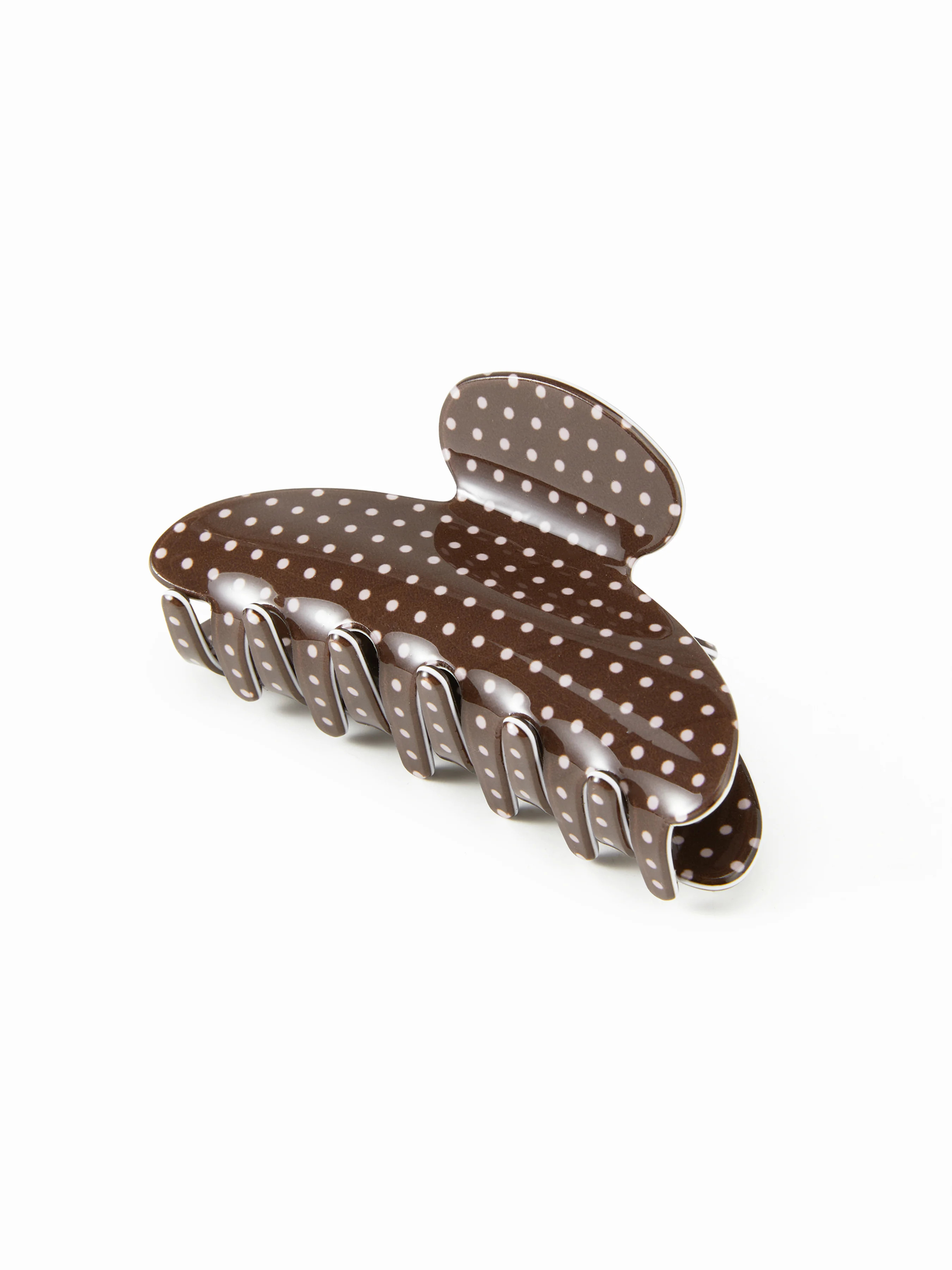 POLKA DOT HAIR CLAW | Cider