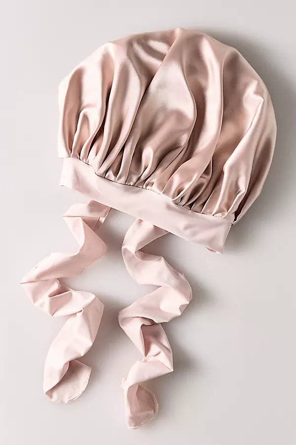 Adjustable Oversized Satin Bonnet | Anthropologie (US)