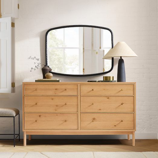 Siobhan Oak 6-Drawer Dresser (60") | West Elm (US)