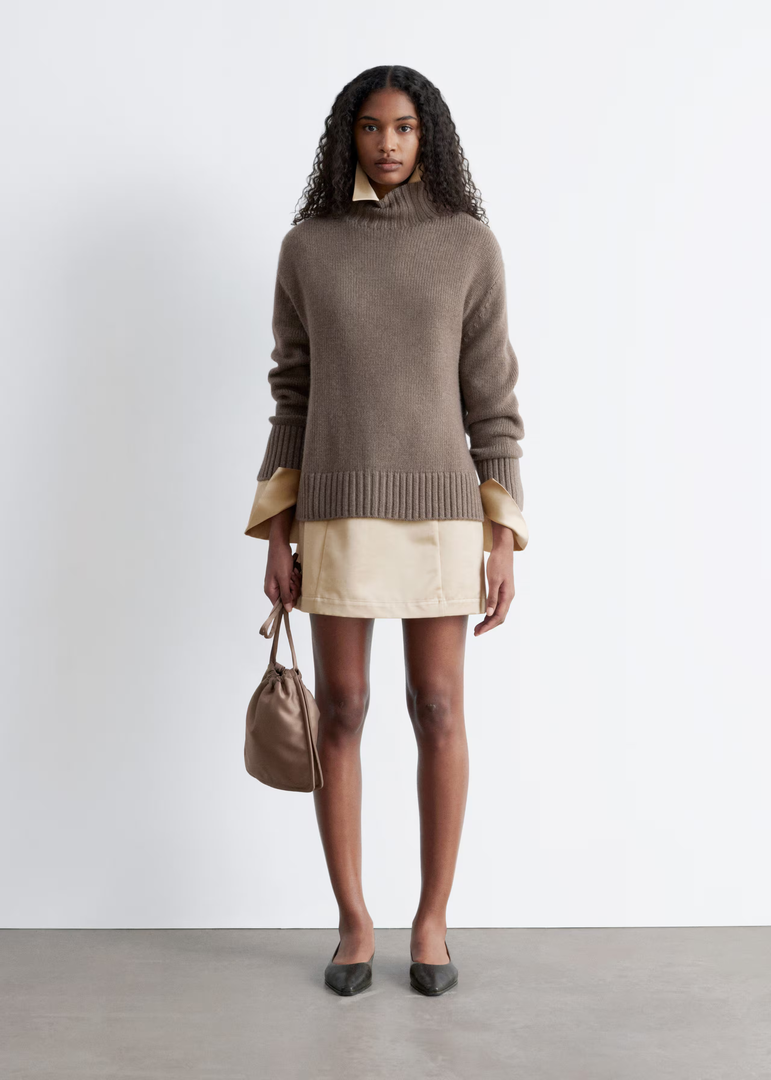Cashmere-Blend Turtleneck Jumper | & Other Stories UK