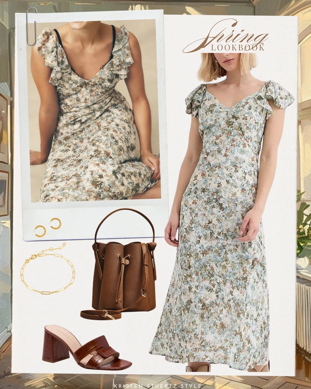 A sweet spring dress . I’ve paired this floral maxi dress with a vegan leather bucket bag, leather block heel mules, and gold accessories.

#date night outfits #spring outfits 2026 #spring dresses #vacation outfits beach # Easter dress women #ltkshoecrush

#LTKootd #LTKOver40 #LTKTall