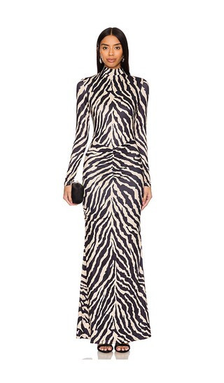 Runaway The Label Willem Maxi Dress in Black,White. - size L | Revolve Clothing (Global)