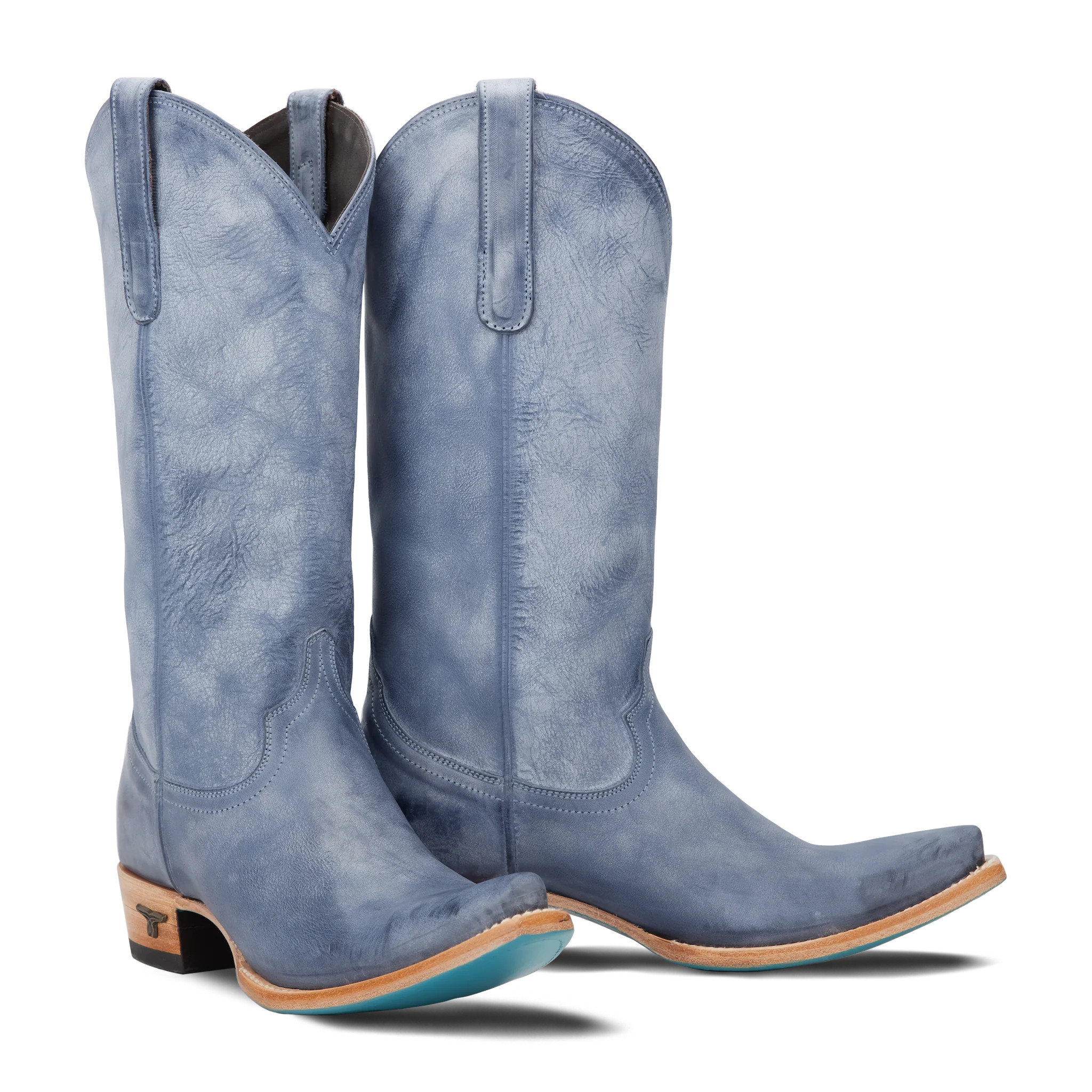 Emma Jane Boot - Washed Denim | Lane Boots