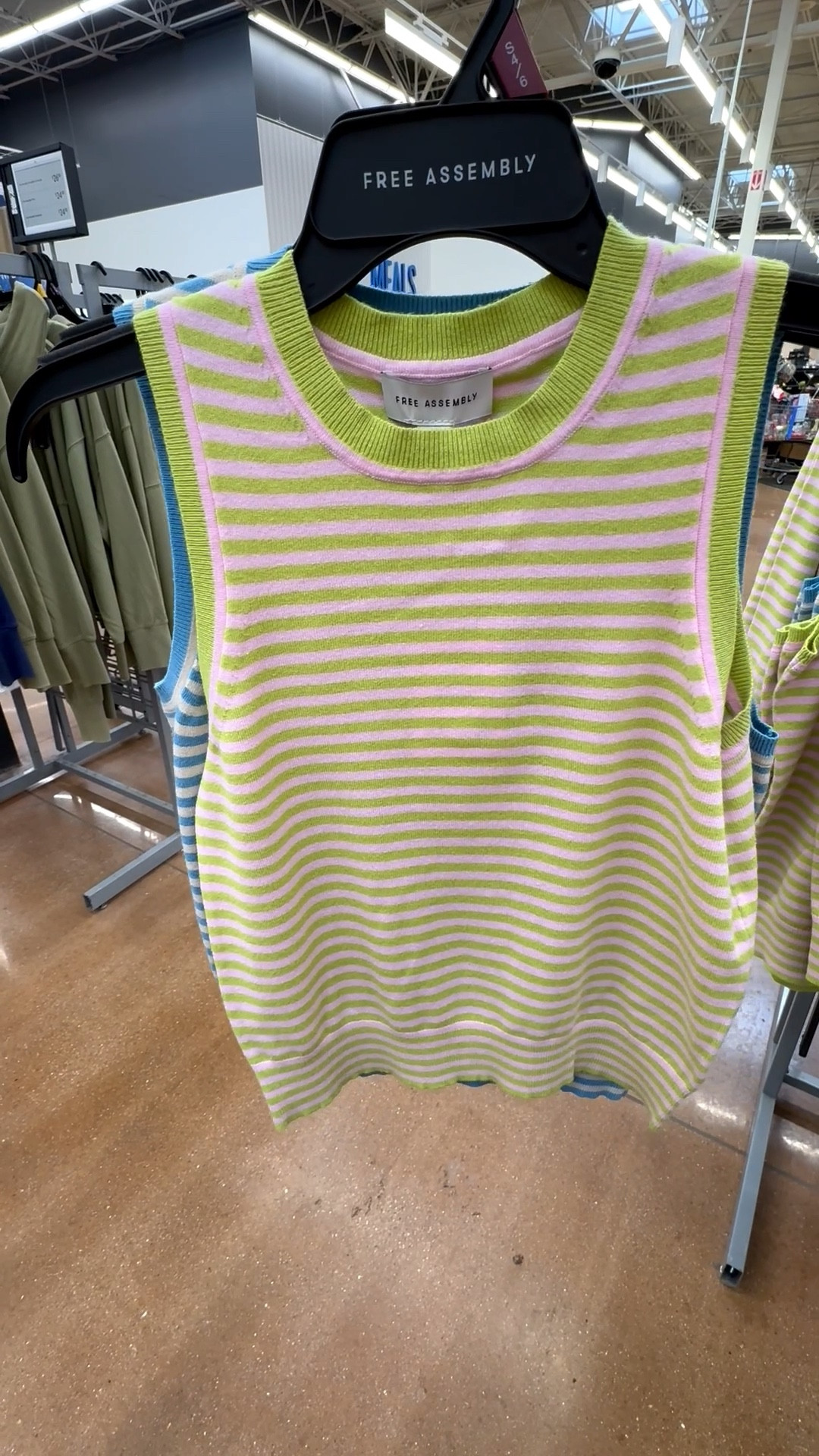 Walmart Striped Sweater Tank | Sleeveless Sweater | Spring Sweater Tank

#LTKSeasonal #LTKootd