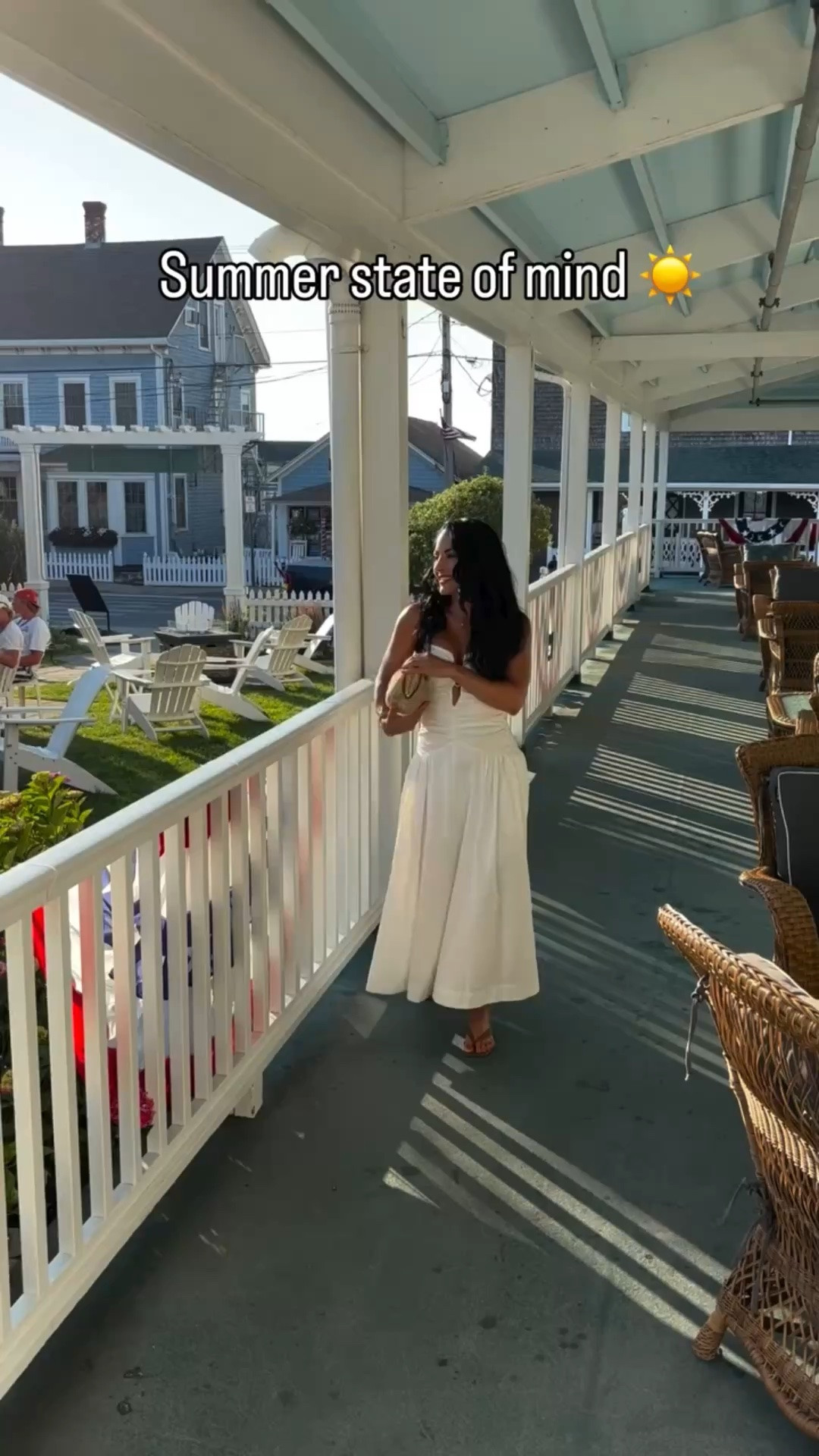 Summer state of mind. ☀️

Long evenings, salty air, and a reminder to slow down and enjoy it while it lasts. 🤍

#newenglandsummer #blockisland #summerstyle #coastalliving #bostoncreator
