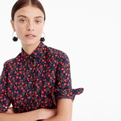 Perfect shirt in Liberty® Ros floral | J.Crew US