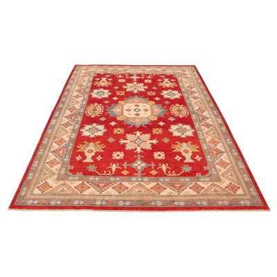 One-of-a-Kind Hand-Knotted New Age 9' x 12'5" Wool Area Rug in Red | Wayfair North America