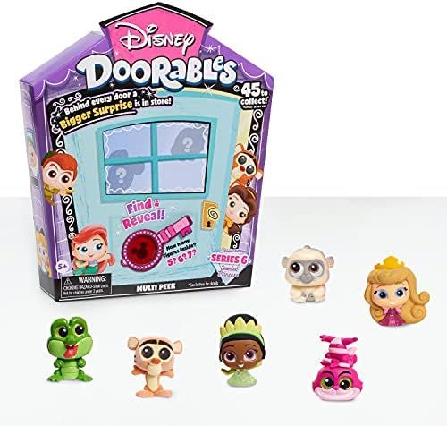 Just Play Disney Doorables Multi Peek Series 6 Jeweled Disney Princess Characters, Includes 5, 6,... | Amazon (US)