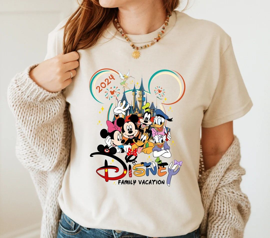 Disney Family Trip 2024 T-shirt, Disney Family T-shirt 2024, Disneyland Trip T-shirt, Disney Fami... | Etsy (US)