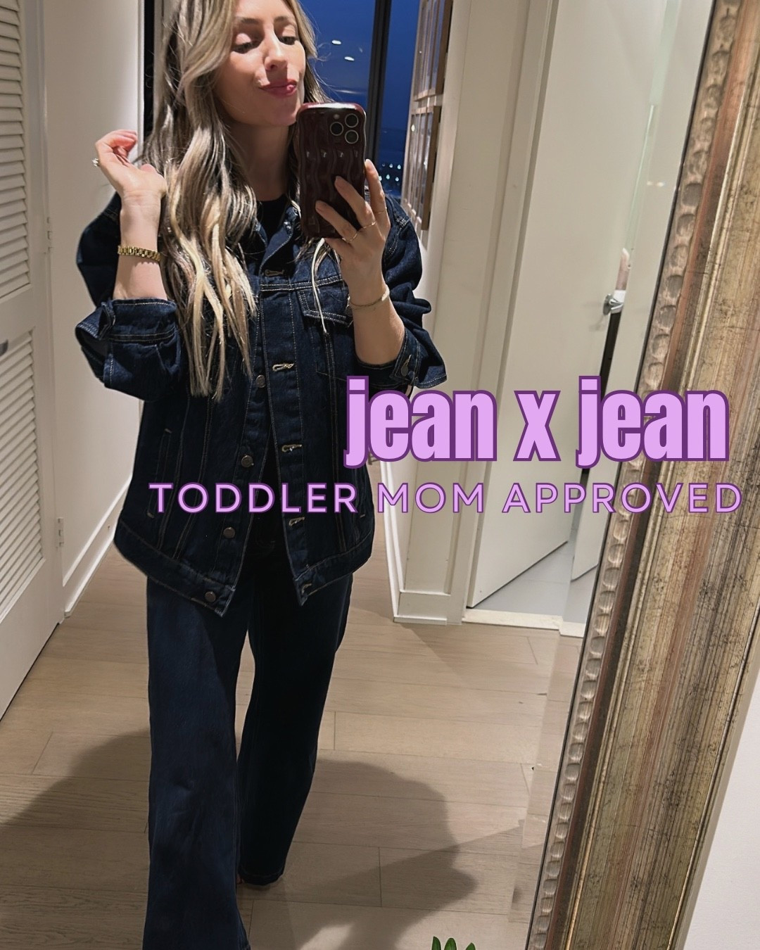 Jacket: Dark Midnight size Small
Jeans: Dark Blue Indigo size 25/0 R

#LTKOver40 #LTKootd #LTKmomlife