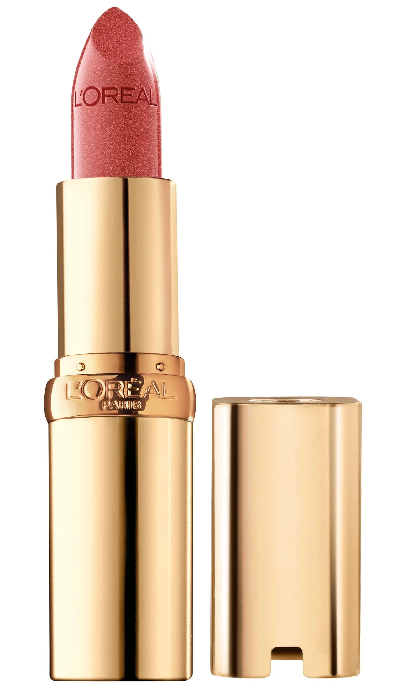 L'Oreal Paris Colour Riche Original Satin Lipstick for Moisturized Lips, 444 Tropical Coral | Walmart (US)