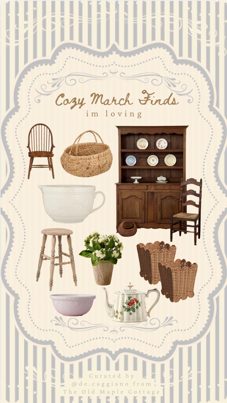 Cozy March finds im loving for a country cottage home refresh 

#LTKSeasonal #LTKSpringSale #LTKHome