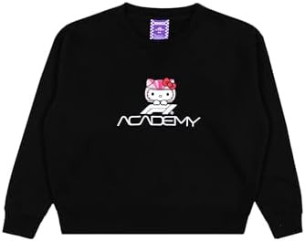 F1A x Hello Kitty Women's Applique Crew Sweatshirt | Amazon (US)