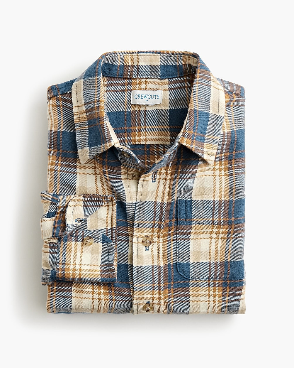 Boys' button-up flannel shirt | J.Crew Factory