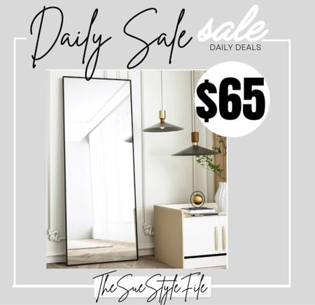 Daily deals. Sale alert. Walmart sale. Floor length mirror sale. Looks for less. West elm inspired 

#LTKhome #LTKsalealert