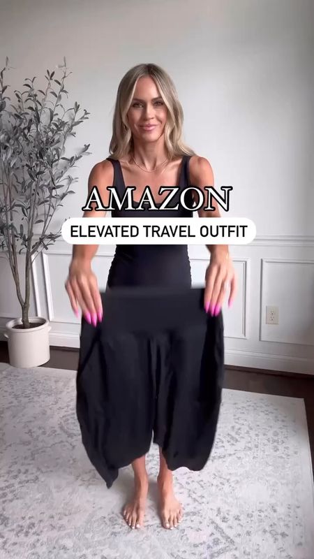 Amazon elevated travel outfit! These are my favorite joggers - so comfortable! Paired with a seamless tank and waffle knit cardigan 


#LTKTravel #LTKStyleTip #LTKFindsUnder50