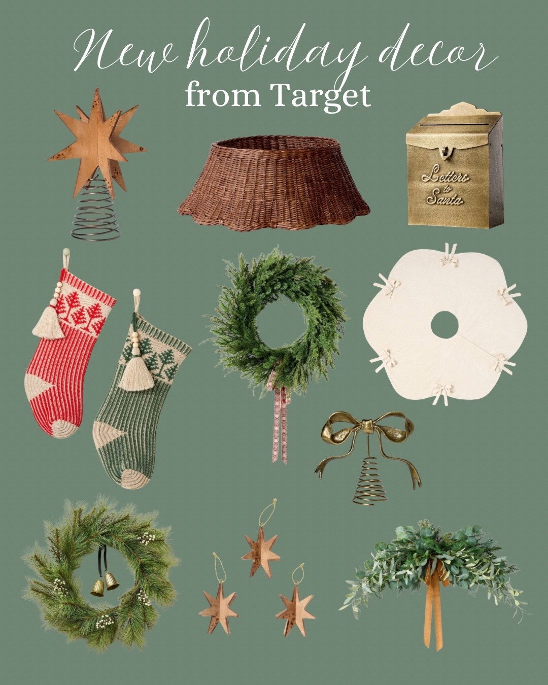 New holiday decor from Target! #HearthAndHand #TargetChristmas #HolidayDecor

#LTKSeasonal #LTKStyleTip #LTKHome