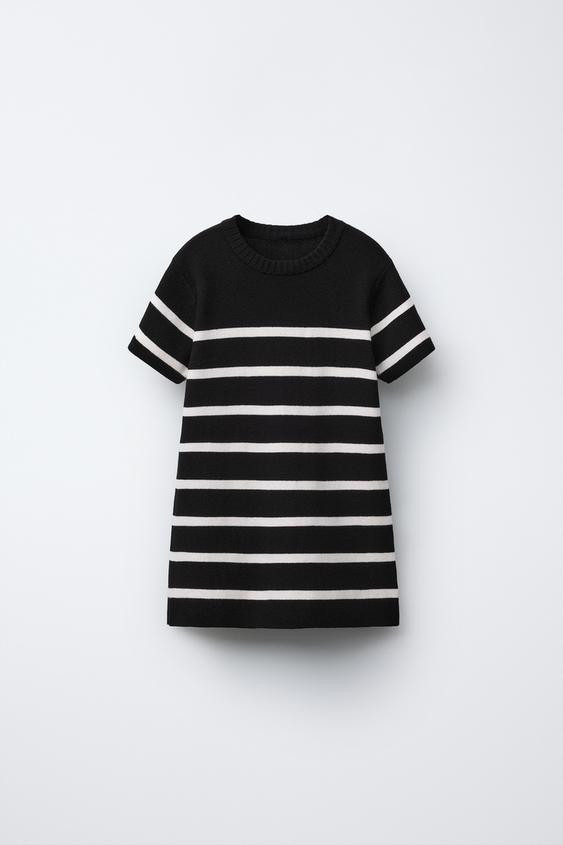STRIPED KNIT DRESS | Zara US
