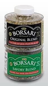 Borsari Seasoned Salt Combo - Multi-Use All Purpose Savory and Original Seasonings - Gourmet Sea ... | Amazon (US)